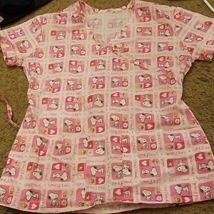 Snoopy Scrub size XS